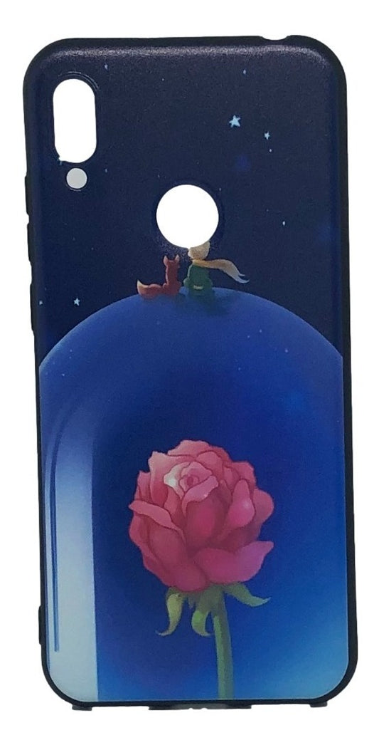 Para Huawei Y6 2019 Carcasa Silicona El Principito Y La Rosa