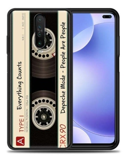 Para Redmi Note 9 Pro - Carcasa Silicona - Cassette Retro