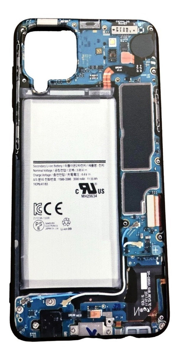 Para Samsung A12 - Carcasa - Circuitos