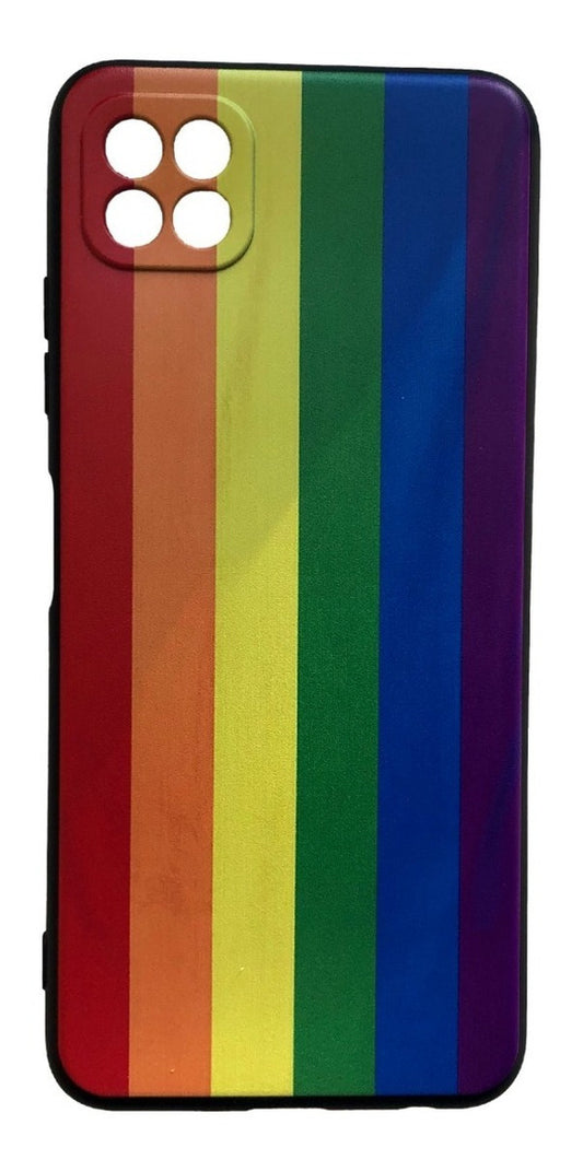 Para Samsung A22 5g - Carcasa Silicona - Arcoiris