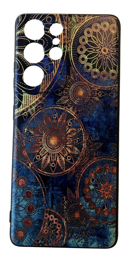 Para Samsung S21 Ultra Carcasa Mandala Místico