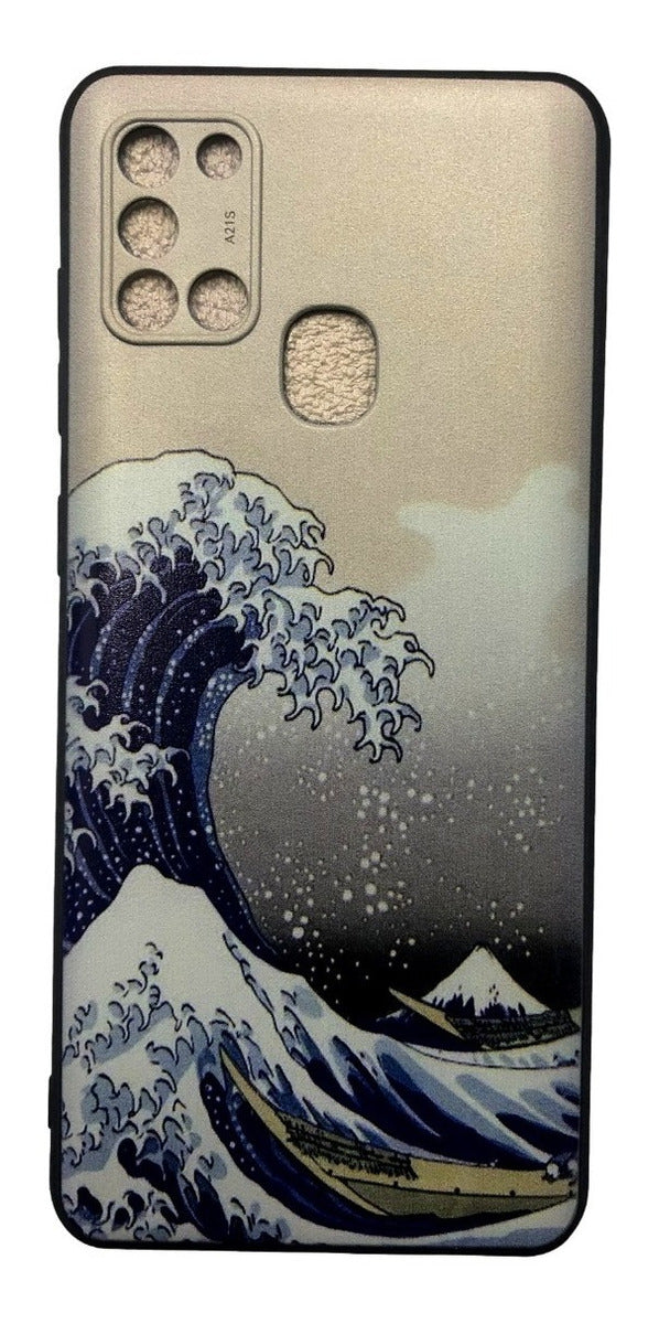 Para Samsung A21s - Carcasa - Arte Japones