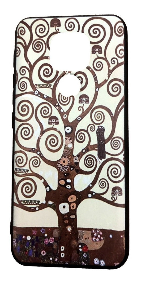 Para Moto G9 Play / E7 Plus - Arbol De La Vida Klimt