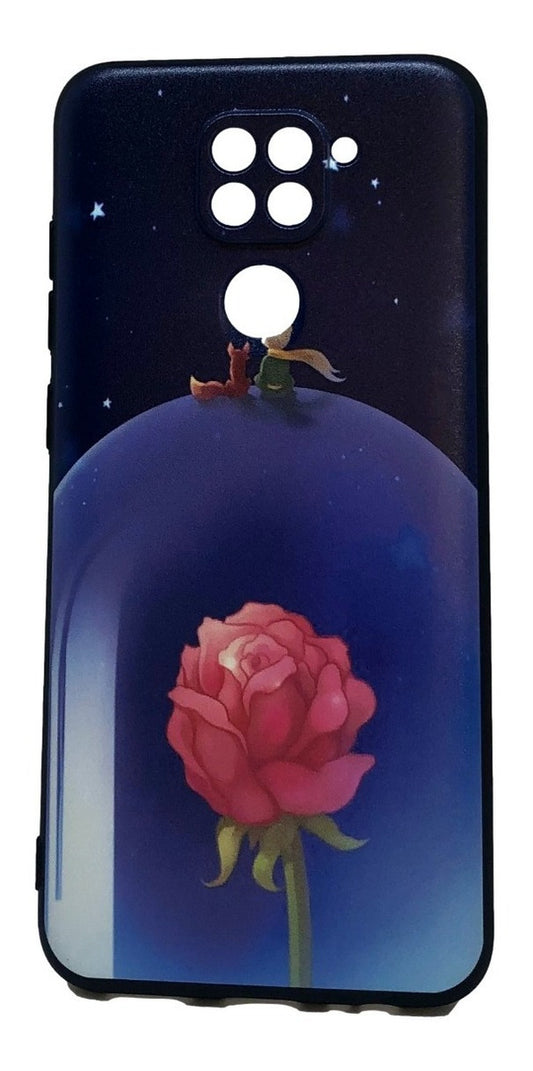 Para Xiaomi Redmi Note 9 - Silicona El Principito Y La Rosa