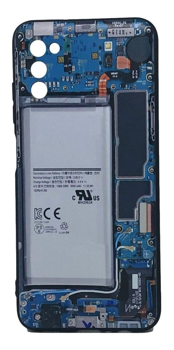 Para Samsung A03s - Carcasa - Circuitos