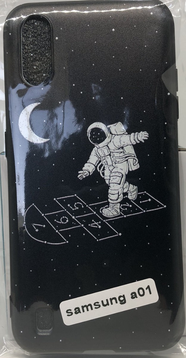 Para Samsung A01 - Carcasa Silicona - Astronauta