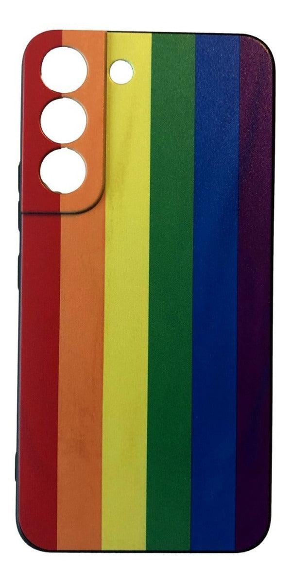 Para Samsung S22 - Carcasa Silicona - Arcoiris