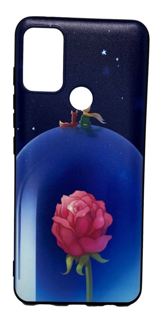 Para Motorola G50 - Carcasa - El Principito Y La Rosa